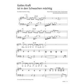 Produktbild des Artikels Noten - Download Gottes Kraft ist in den Schwachen mächtig