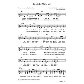 Produktbild des Artikels Geist der Wahrheit (Noten - Download)