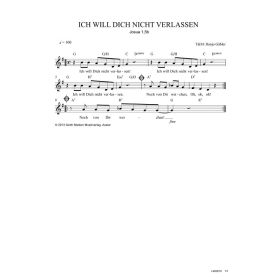 Produktbild des Artikels Noten - Download Ich will dich nicht verlassen
