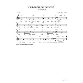 Produktbild des Artikels Noten - Download Ich bin der Weinstock