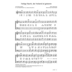 Produktbild des Artikels Noten - Download Heilige Nacht, der Heiland ist geboren / Cantique de Noel