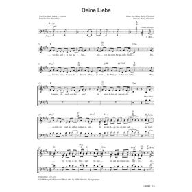 Produktbild des Artikels Noten - Download Deine Liebe / Your Love
