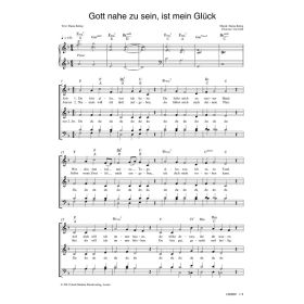 Produktbild des Artikels Noten - Download Gott nahe zu sein ist mein Glück