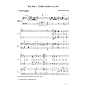 Produktbild des Artikels Noten - Download Aus dem Grabe auferstanden