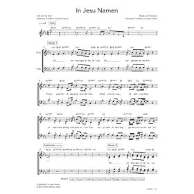 Produktbild des Artikels Noten - Download In Jesu Name / In Jesus Namen