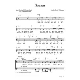 Produktbild des Artikels Noten - Download Staunen