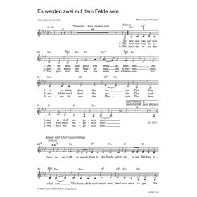 Produktbild des Artikels Noten - Download Es werden zwei auf dem Felde sein