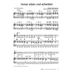 Produktbild des Artikels Noten - Download Immer sitzen und schwitzen