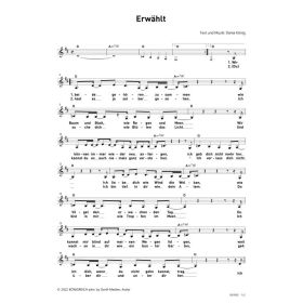 Produktbild des Artikels Noten - Download Erwählt