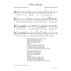 Produktbild des Artikels Noten - Download Alles wird gut