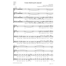 Produktbild des Artikels Noten - Download Frohe Weihnacht überall