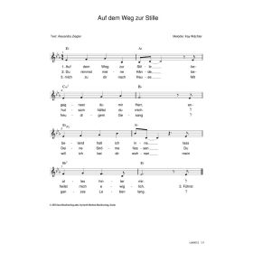 Produktbild des Artikels Noten - Download Auf dem Weg zur Stille