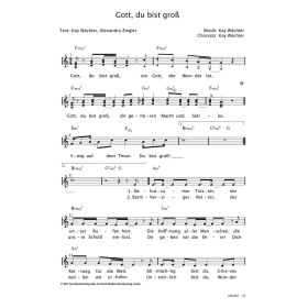 Produktbild des Artikels Noten - Download Gott, du bist groß