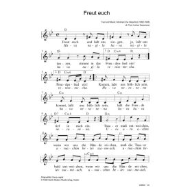 Produktbild des Artikels Noten - Download Freut euch / Hava nagila