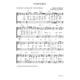 Produktbild des Artikels Noten - Download A Child Is Born