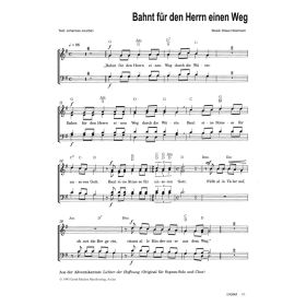 Produktbild des Artikels Noten - Download Bahnt für den Herrn einen Weg