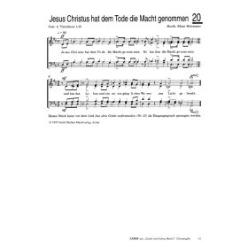 Produktbild des Artikels Noten - Download Jesus Christus hat dem Tode die Macht genommen