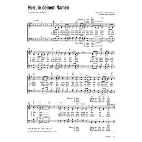 Produktbild des Artikels Noten - Download Herr in deinem Namen