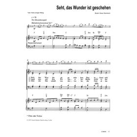 Produktbild des Artikels Seht, das Wunder ist geschehen (Noten - Download)