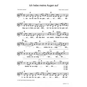 Produktbild des Artikels Noten - Download Ich hebe meine Augen auf