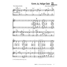 Produktbild des Artikels Noten - Download Komm, du, Heiliger Geist
