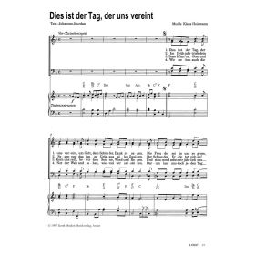 Produktbild des Artikels Noten - Download Dies ist der Tag, der uns vereint