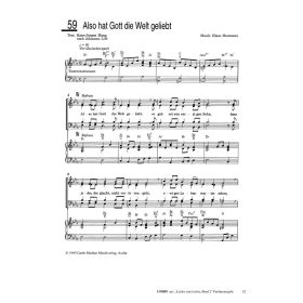 Produktbild des Artikels Also hat Gott die Welt geliebt (Noten - Download)