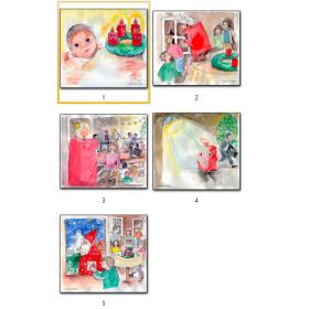 Produktbild des Artikels Noten - Download Die vier Kerzen (Illustrationen)