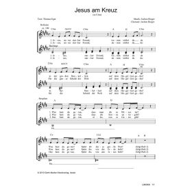 Produktbild des Artikels Noten - Download Jesus am Kreuz