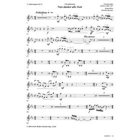 Produktbild des Artikels Noten - Download Nun danket alle Gott - Choralfantasie (1. Solotrompete in C)