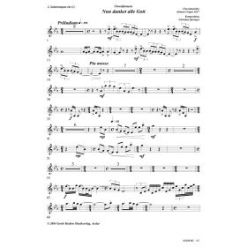 Produktbild des Artikels Noten - Download Nun danket alle Gott - Choralfantasie (2. Solotrompete in C)