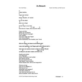 Produktbild des Artikels Noten - Download Zu Besuch