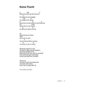 Produktbild des Artikels Noten - Download Keine Flucht