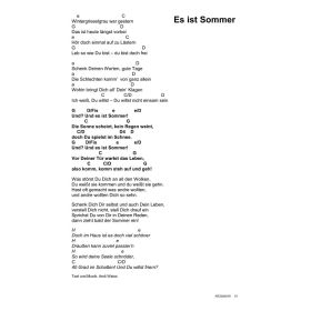 Produktbild des Artikels Noten - Download Es ist Sommer
