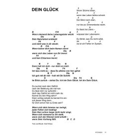 Produktbild des Artikels Noten - Download Dein Glück