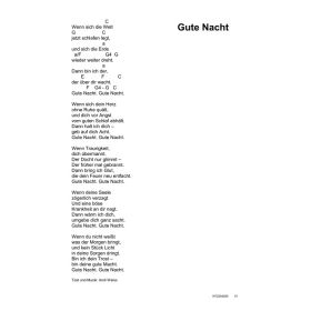 Produktbild des Artikels Noten - Download Gute Nacht