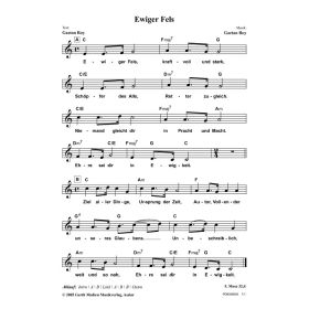 Produktbild des Artikels Noten - Download Ewiger Fels