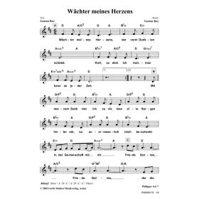 Produktbild des Artikels Noten - Download Wächter meines Herzens