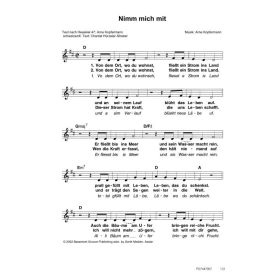 Produktbild des Artikels Noten - Download Nimm mich mit