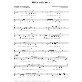 Produktbild des Artikels Noten - Download Halte mein Herz