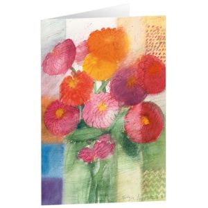Produktbild des Artikels Kunstkarten "Dahlien" 5 Stk. (Schreibwaren)