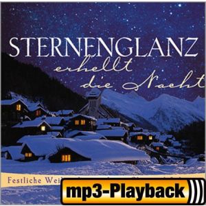 Produktbild des Artikels Sternenglanz erhellt die Nacht (Playback ohne Backings) (MP3-Album - Download)