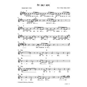 Produktbild des Artikels My only hope (Noten - Download)