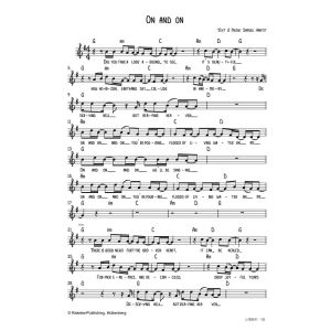 Produktbild des Artikels On and on (Noten - Download)
