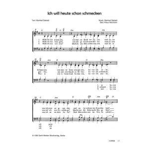 Produktbild des Artikels Ich will heute schon schmecken (Noten - Download)