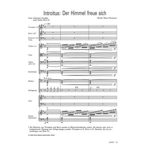 Produktbild des Artikels Der Himmel freue sich (Noten - Download)