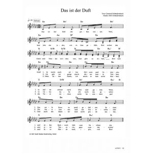 Produktbild des Artikels Das ist der Duft (Noten - Download)