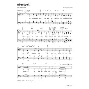 Produktbild des Artikels Abendzeit (Noten - Download)