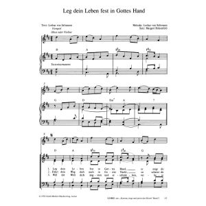 Produktbild des Artikels Leg dein Leben fest in Gottes Hand (Noten - Download)