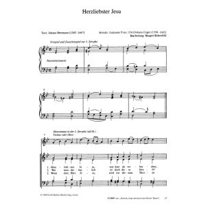 Produktbild des Artikels Herzliebster Jesu (Noten - Download)